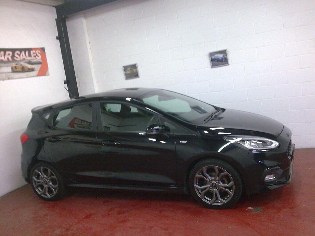 Ford Fiesta 1.0T Ecoboost St-line Euro 6 Ss Black #3