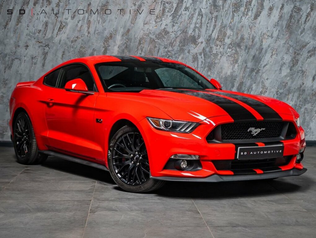 Ford Mustang 5L Gt VHZ1037 Red