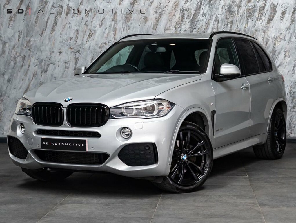 BMW X5 3L M Sport NJ18OCC Silver #3