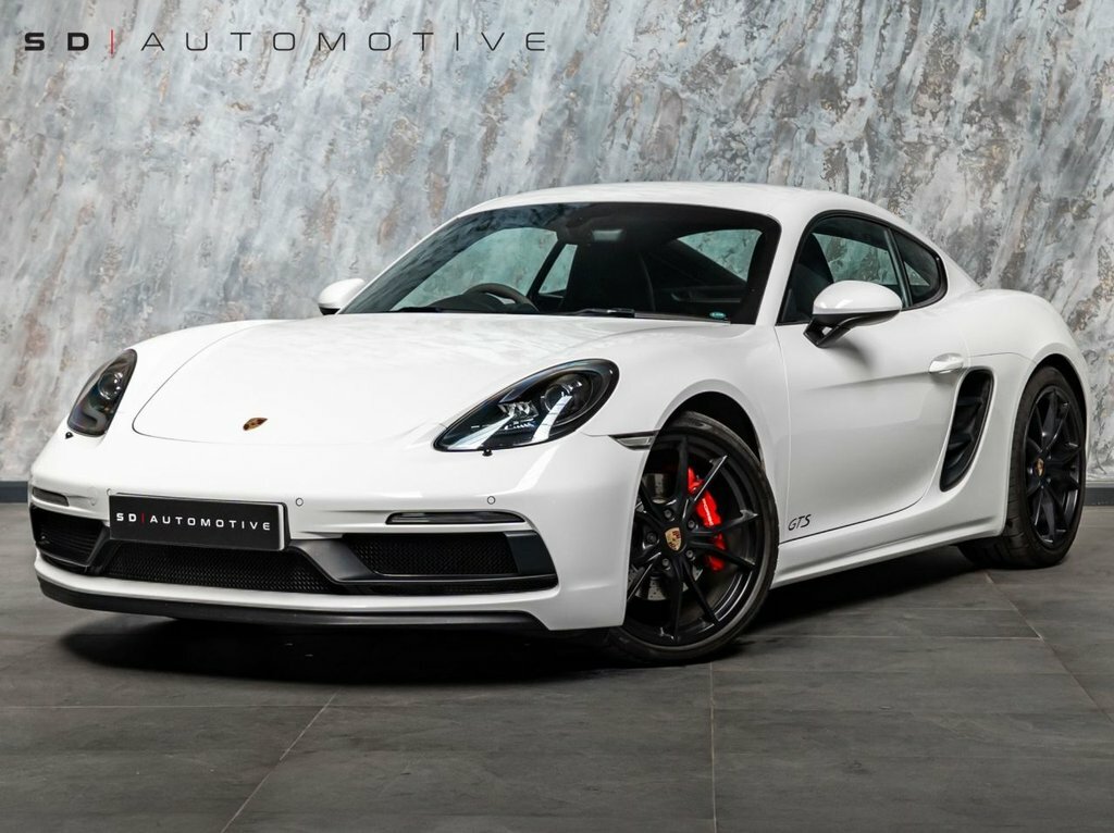 Porsche 718 Cayman 2.5L Gts White #3