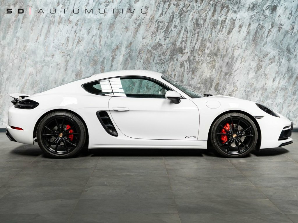 Porsche 718 Cayman 2.5L Gts White #6