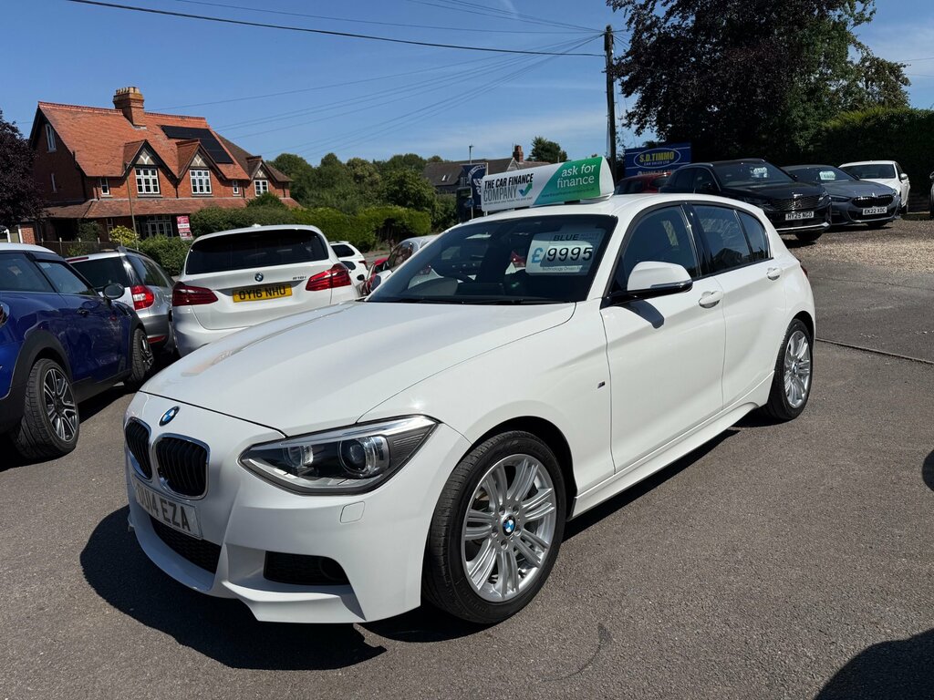 BMW 1 Series Petrol White