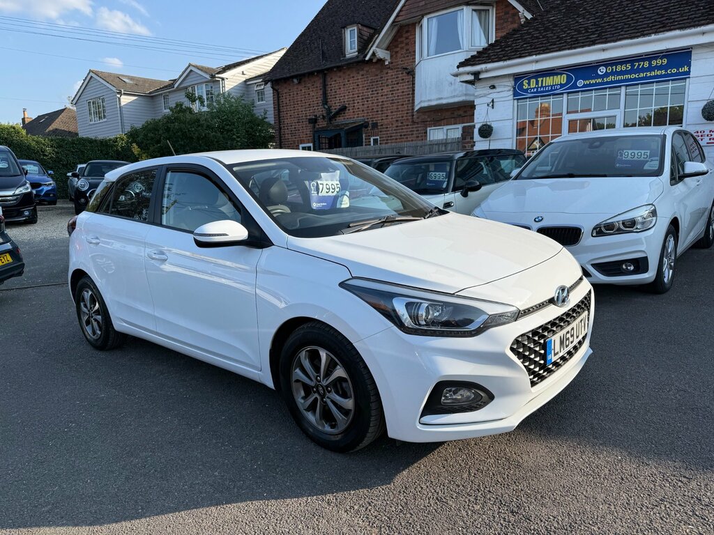 Hyundai I20 1.0 T-gdi Se Hatchback Dct Euro 6 Ss White
