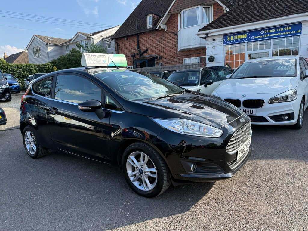 Ford Fiesta 1.0T Ecoboost Zetec Hatchback Eu Black