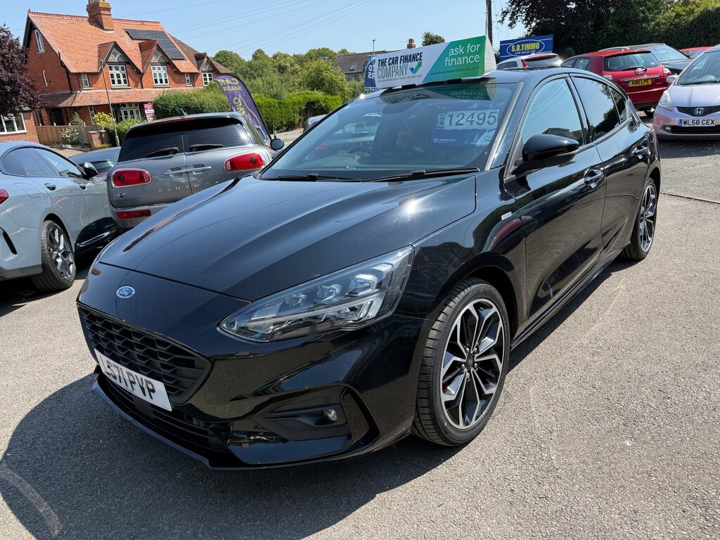 Ford Focus 1.0T Ecoboost St-line X Edition Hatchback Petr Black #3