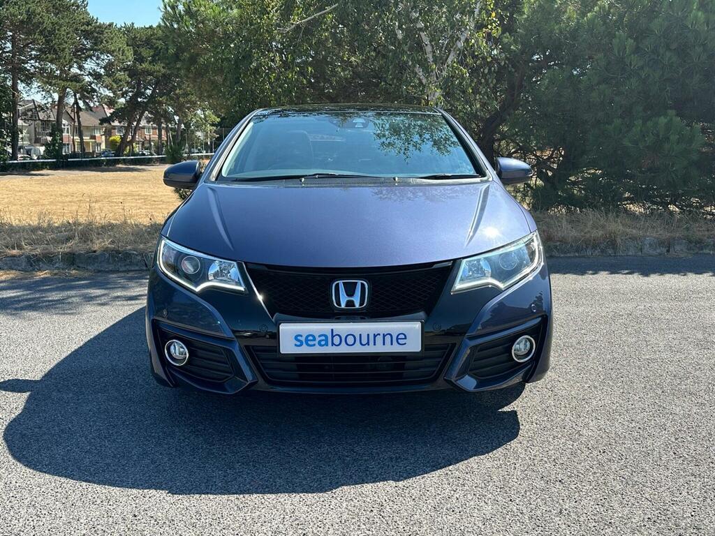 Honda Civic 1.8 I-vtec Sr Euro 6 Blue #2