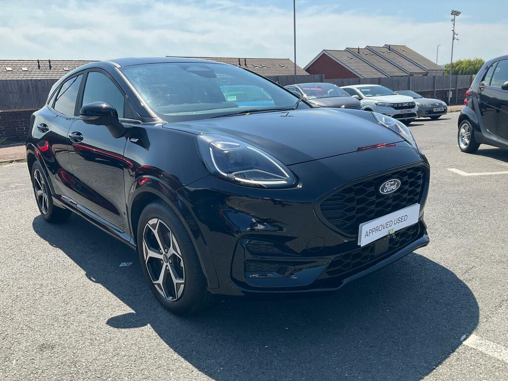 Ford Puma 1.0T Ecoboost Mhev St-line Suv Hybrid D Black