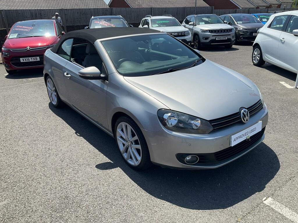 Volkswagen Golf 2.0 Tdi Bluemotion Tech Gt Cabriolet Ds Silver