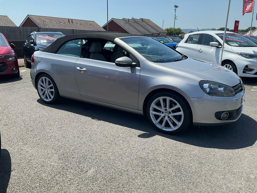 Volkswagen Golf 2.0 Tdi Bluemotion Tech Gt Cabriolet Ds Silver #5