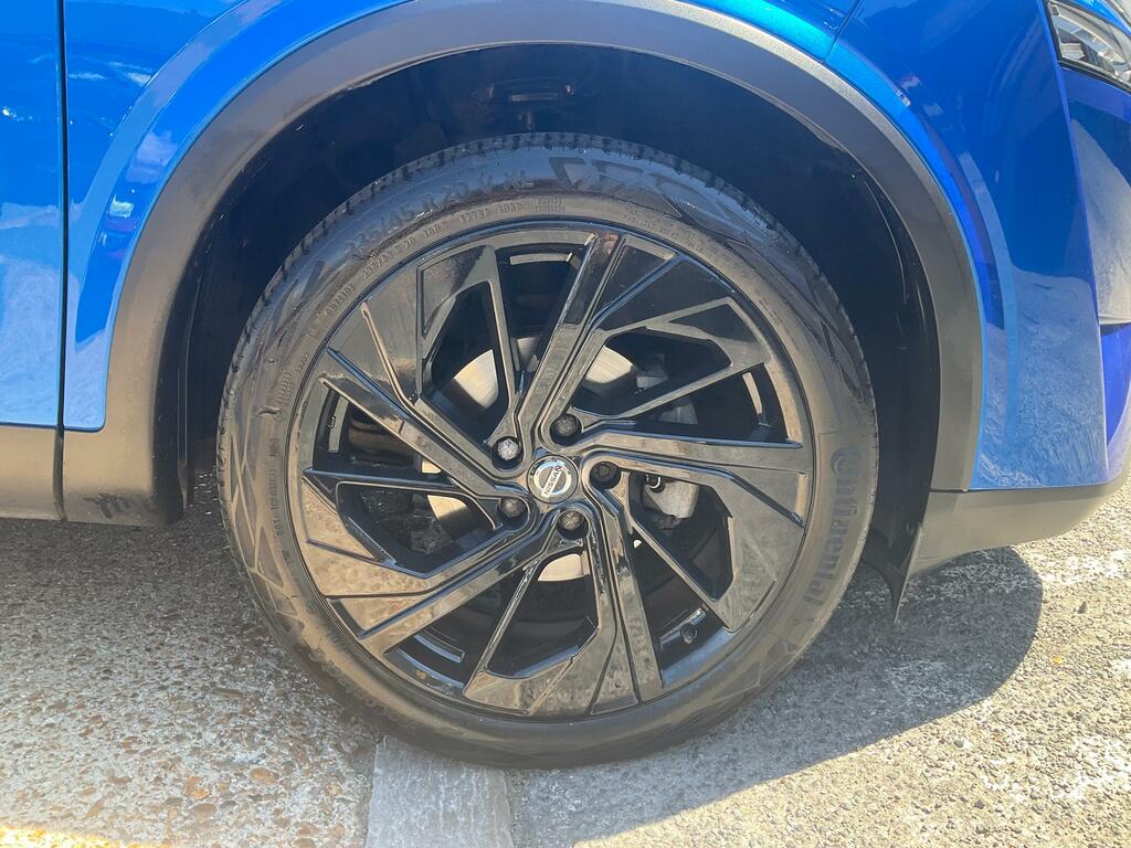 Nissan Qashqai 1.3 Dig-t Mhev Tekna Suv Hybrid Xtron LV22EVT Blue #4