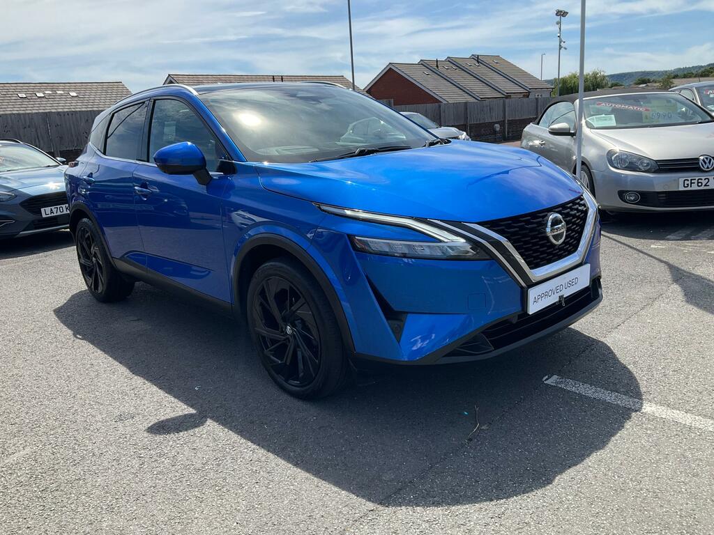 Nissan Qashqai 1.3 Dig-t Mhev Tekna Suv Hybrid Xtron Blue
