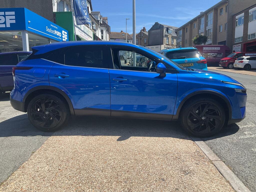 Nissan Qashqai 1.3 Dig-t Mhev Tekna Suv Hybrid Xtron LV22EVT Blue #5