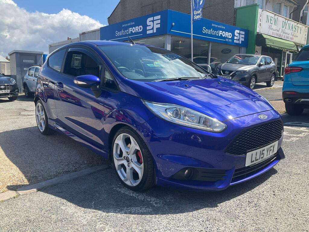 Ford Fiesta 1.6T Ecoboost St-3 Hatchback Eur Blue