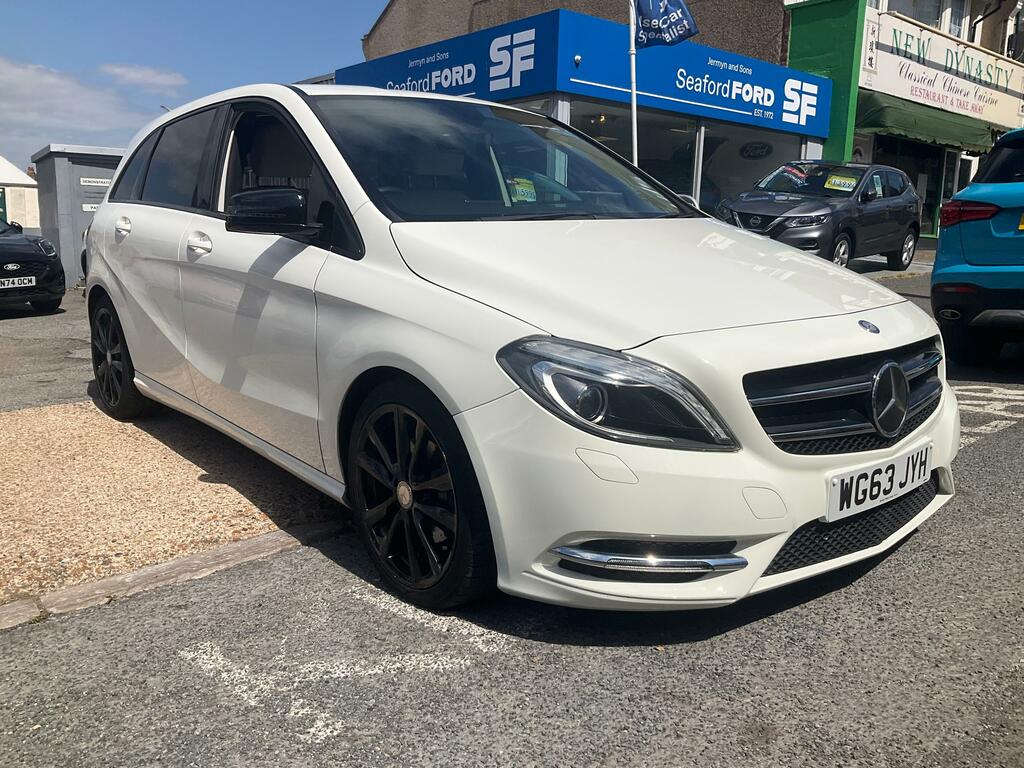 Mercedes-Benz B Class 1.8 B200 Cdi Sport Mpv 7G-dct Euro 5 S White