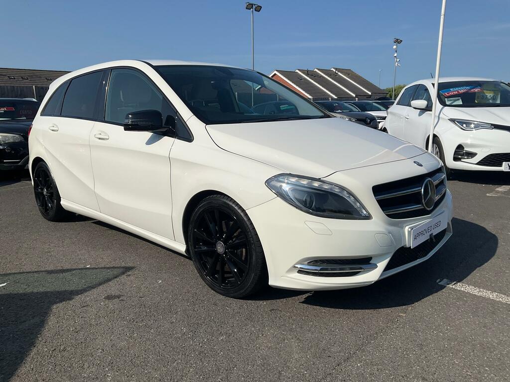 Mercedes-Benz B Class 1.8 B200 Cdi Sport Mpv 7G-dct Euro 5 S White