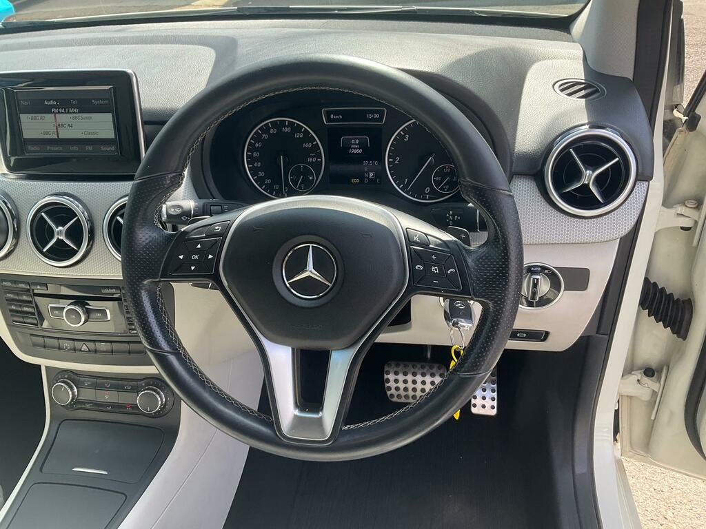 Mercedes-Benz B Class 1.6 B200 Blueefficiency Sport 7G-dct Euro 5 Ss White #22