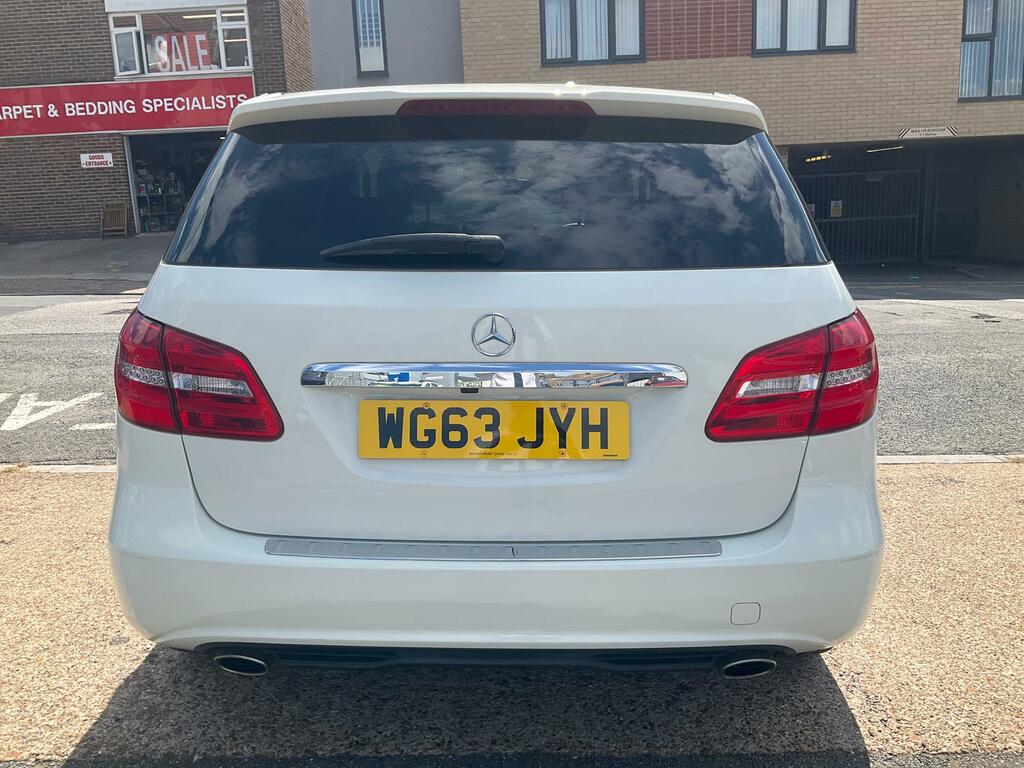 Mercedes-Benz B Class 1.6 B200 Blueefficiency Sport 7G-dct Euro 5 Ss White #8