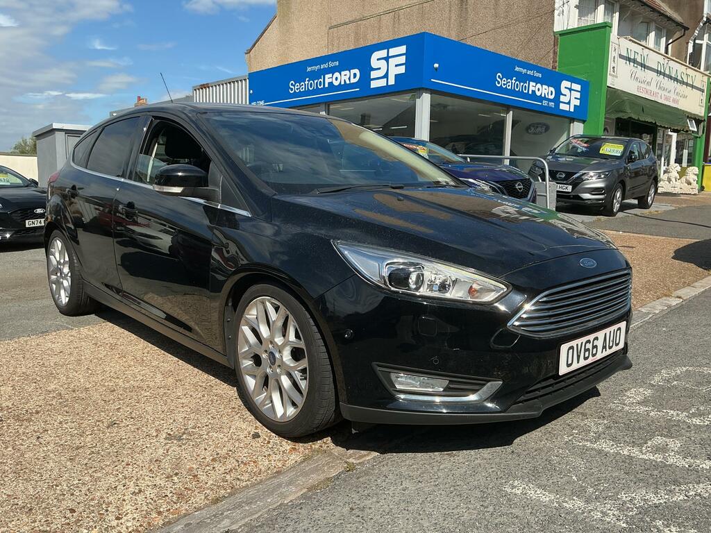 Ford Focus 1.0T Ecoboost Titanium X Hatchback Manu Black