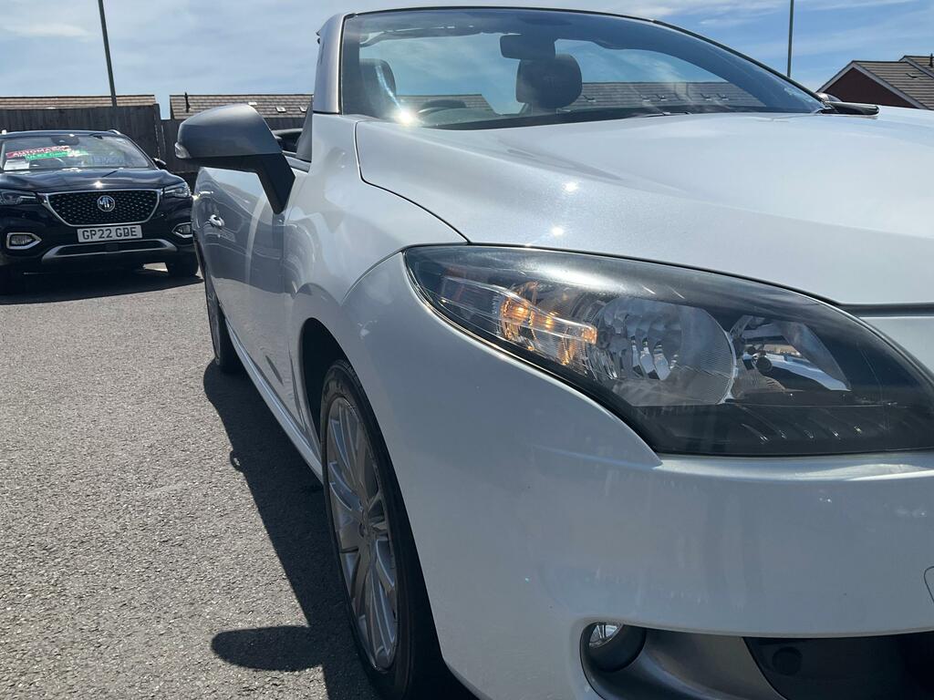 Renault Megane 1.9 Dci Gt Line Tomtom Convertible Manu White #3
