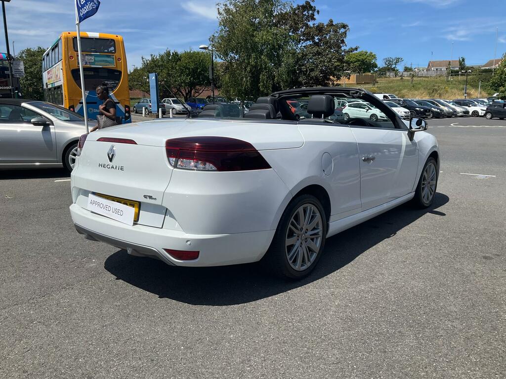 Renault Megane 1.9 Dci Gt Line Tomtom Convertible Manu White #5