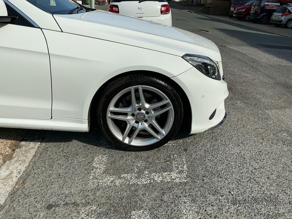 Mercedes-Benz E Class 2.1 E220 Bluetec Amg Line Premium Cabriolet White #4