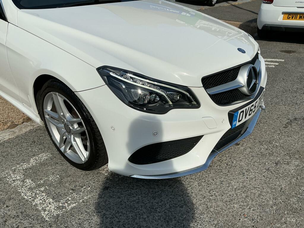 Mercedes-Benz E Class 2.1 E220 Bluetec Amg Line Premium Cabriolet White #2