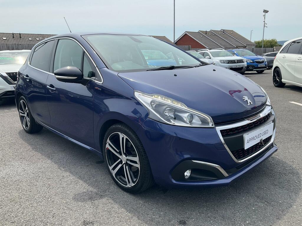 Peugeot 208 1.6 Bluehdi Gt Line Hatchback Eu Blue