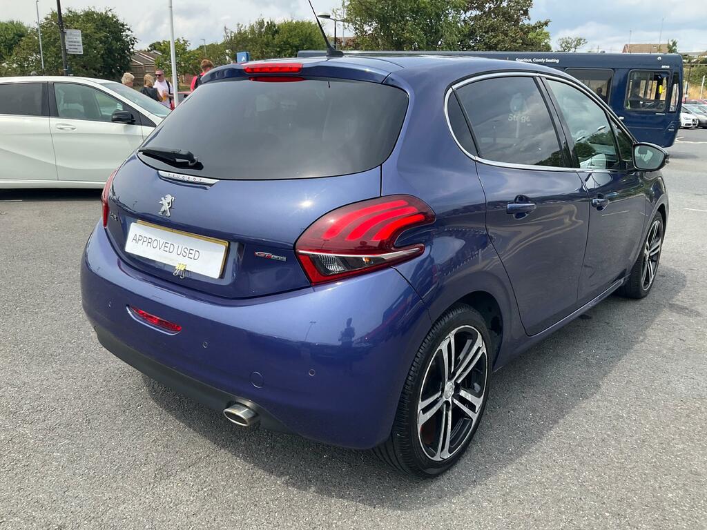 Peugeot 208 1.6 Bluehdi Gt Line Hatchback Eu Blue #5