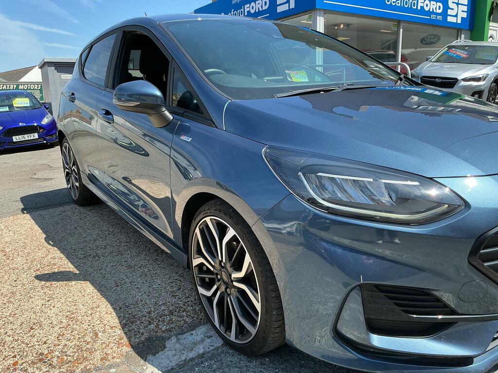 Ford Fiesta 1.0T Ecoboost Mhev St-line X Edition Hatchback Blue #3