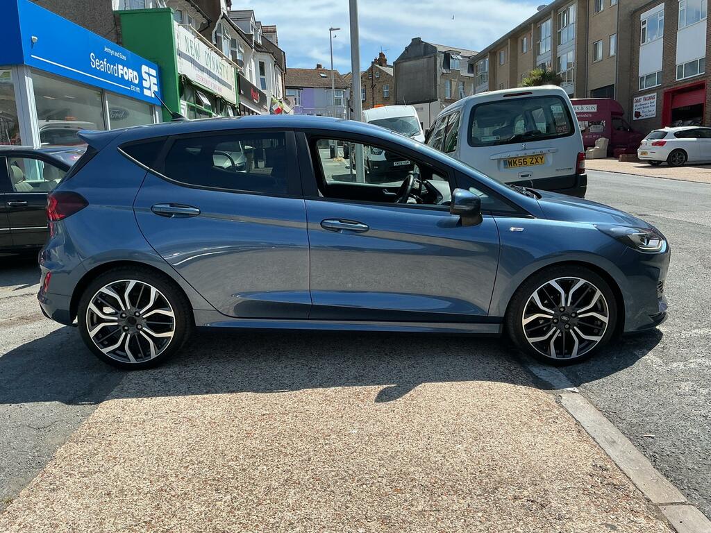 Ford Fiesta 1.0T Ecoboost Mhev St-line X Edition Hatchback Blue #5