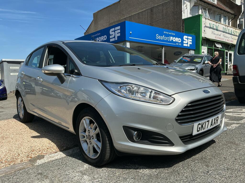 Ford Fiesta 1.0T Ecoboost Zetec Hatchback Eu Silver