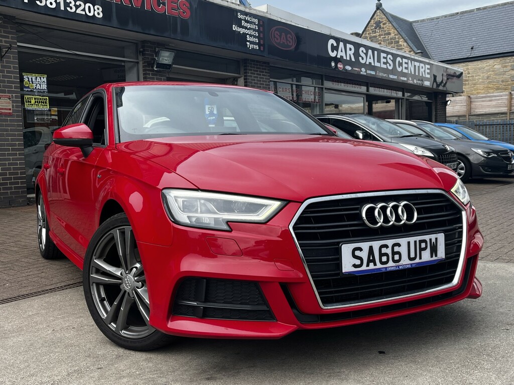 Audi A3 Hatchback 1.4 Tfsi Cod S Line 201666 SA66UPW Red