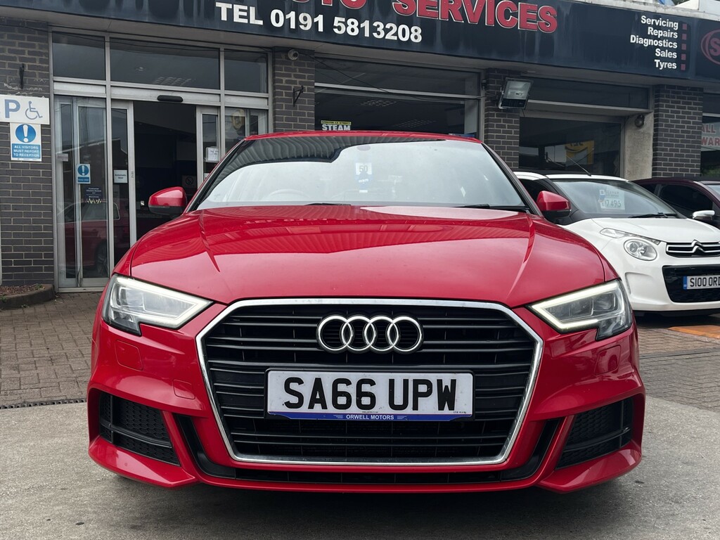 Audi A3 Hatchback 1.4 Tfsi Cod S Line 201666 SA66UPW Red #2