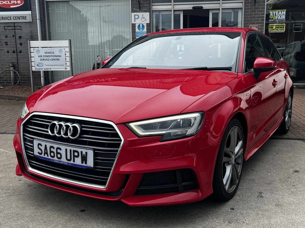 Audi A3 Hatchback 1.4 Tfsi Cod S Line 201666 SA66UPW Red #3