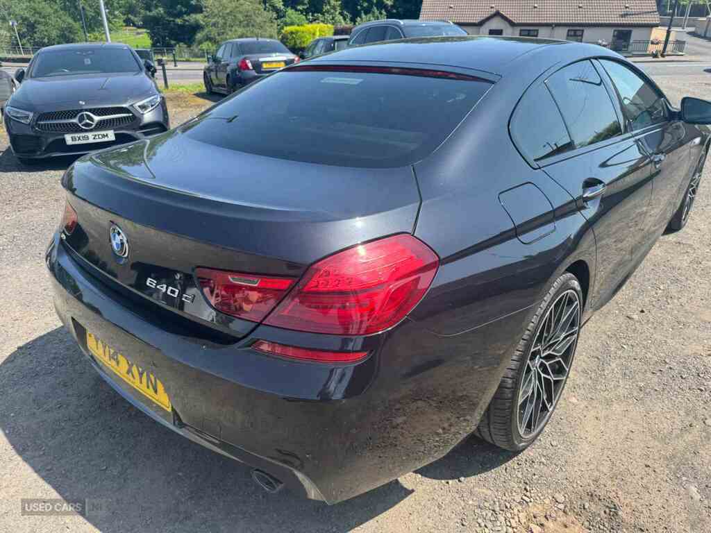 BMW 6 Series 640D M Sport Grancoupe F Sh Soft Close-glas Black #13