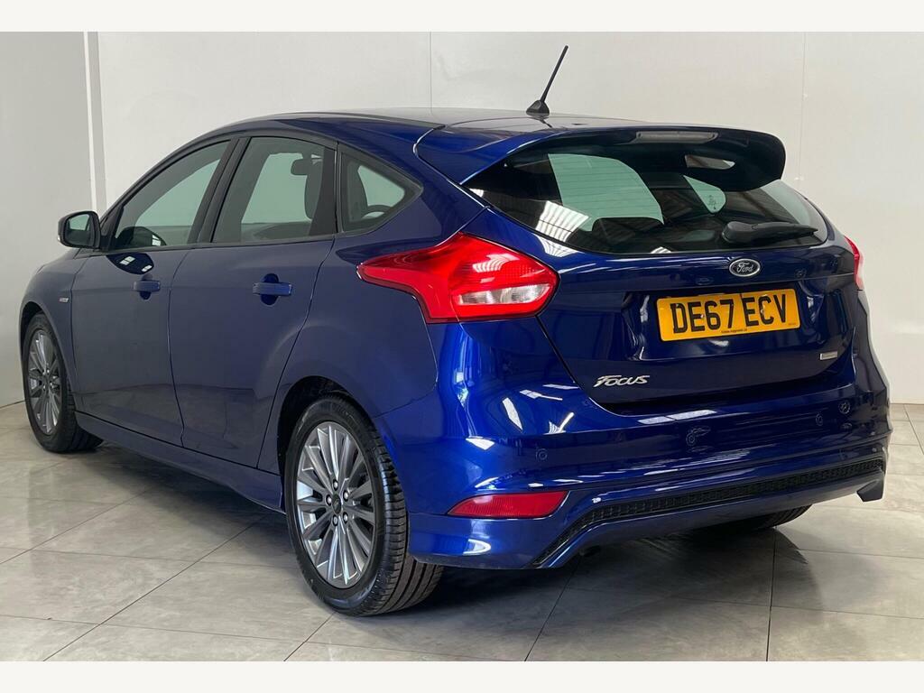 Ford Focus 1.0T Ecoboost St-line Euro 6 S S DE67ECV Blue #5