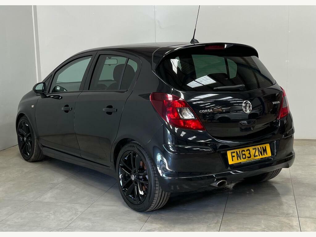Vauxhall Corsa 1.4T 16V Black Edition Euro 5 S S Black #4