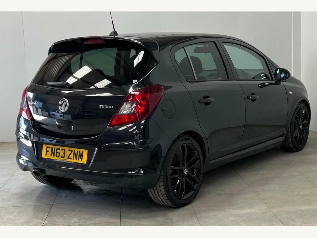 Vauxhall Corsa 1.4T 16V Black Edition Euro 5 S S Black #6