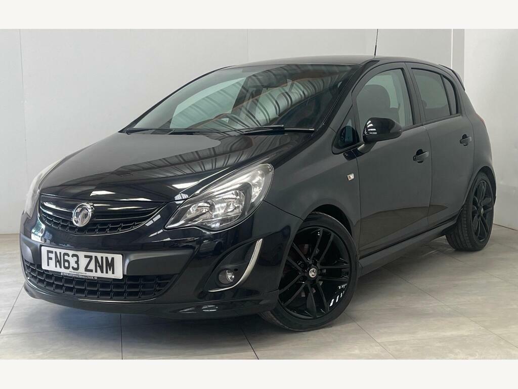 Vauxhall Corsa 1.4T 16V Black Edition Euro 5 S S Black #3