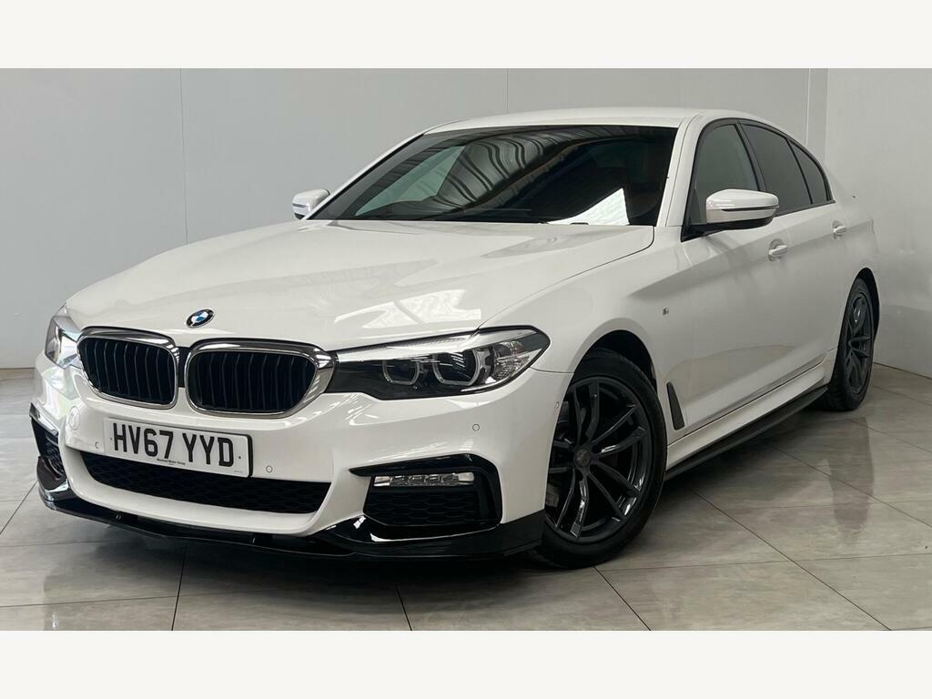 BMW 5 Series 2.0 520D M Sport Xdrive Euro 6 S S HV67YYD White #3