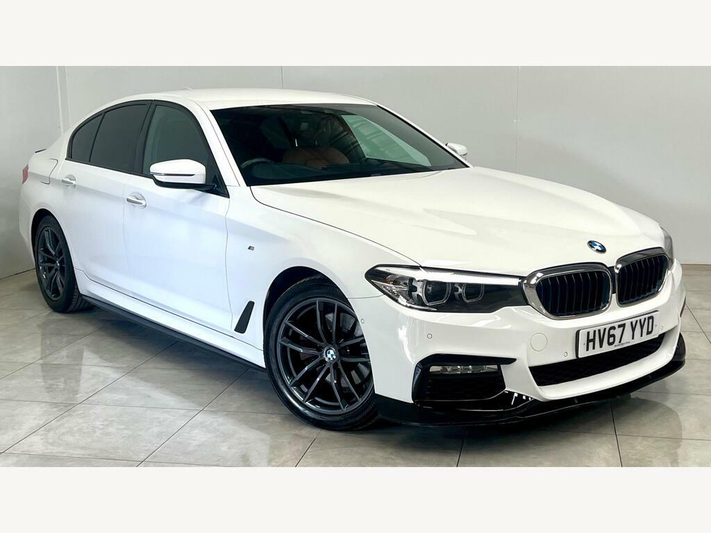 BMW 5 Series 2.0 520D M Sport Xdrive Euro 6 S S White