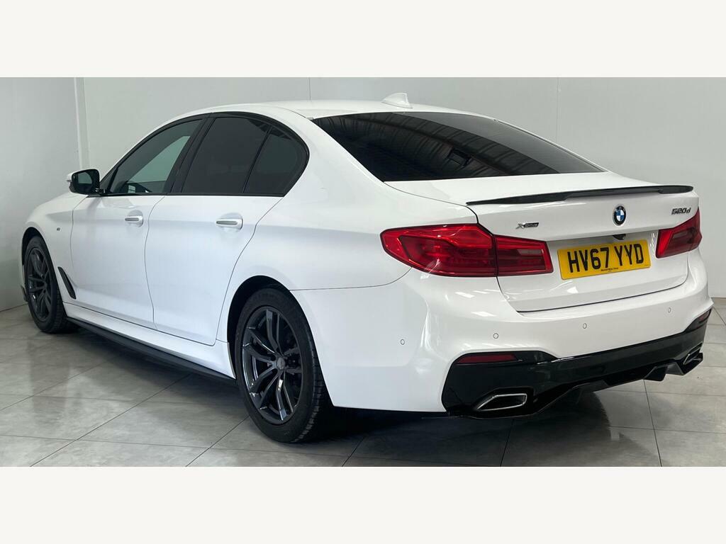 BMW 5 Series 2.0 520D M Sport Xdrive Euro 6 S S HV67YYD White #5