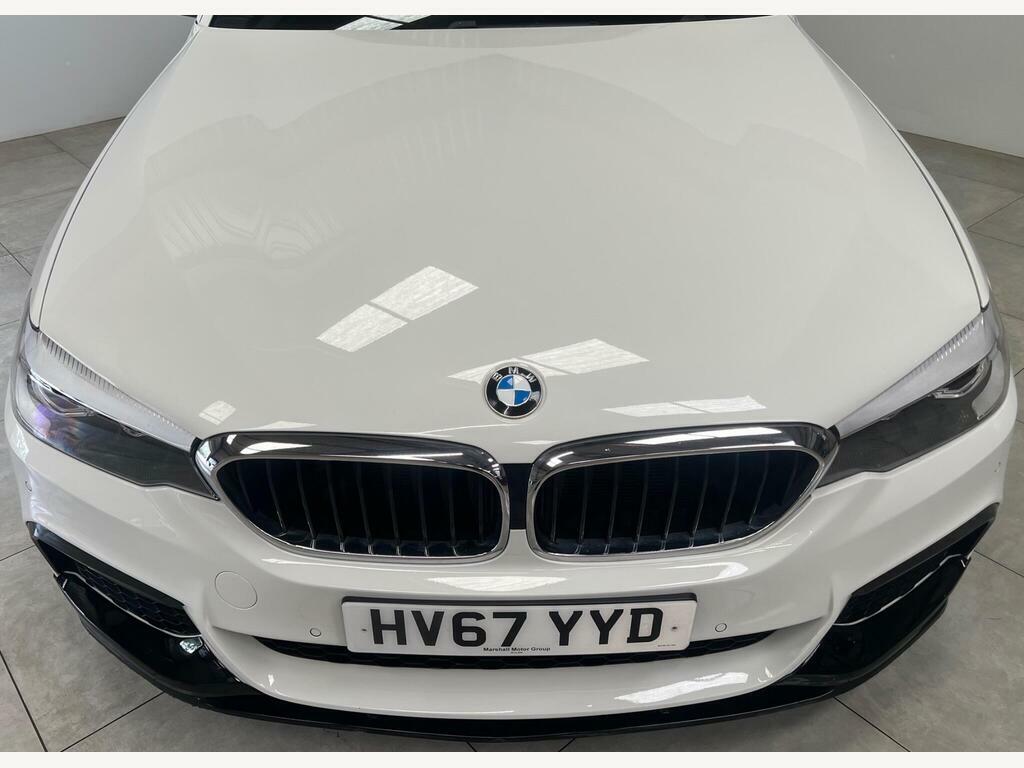 BMW 5 Series 2.0 520D M Sport Xdrive Euro 6 S S HV67YYD White #4