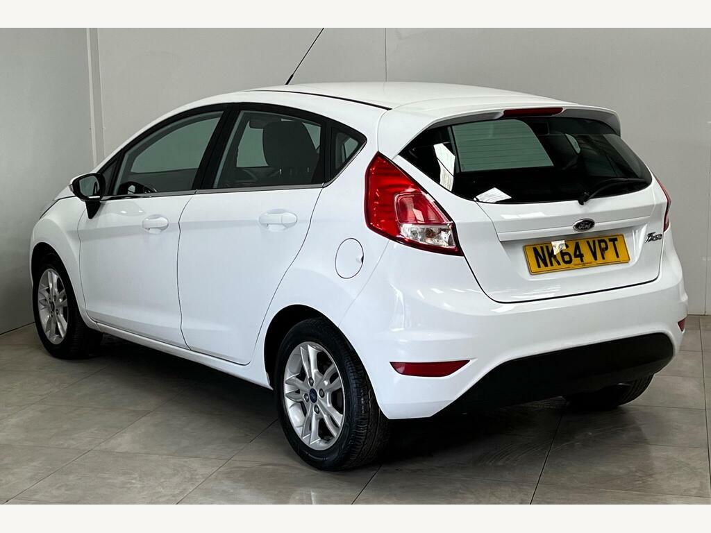 Ford Fiesta 1.25 Zetec Euro 5 NK64VPT White #5