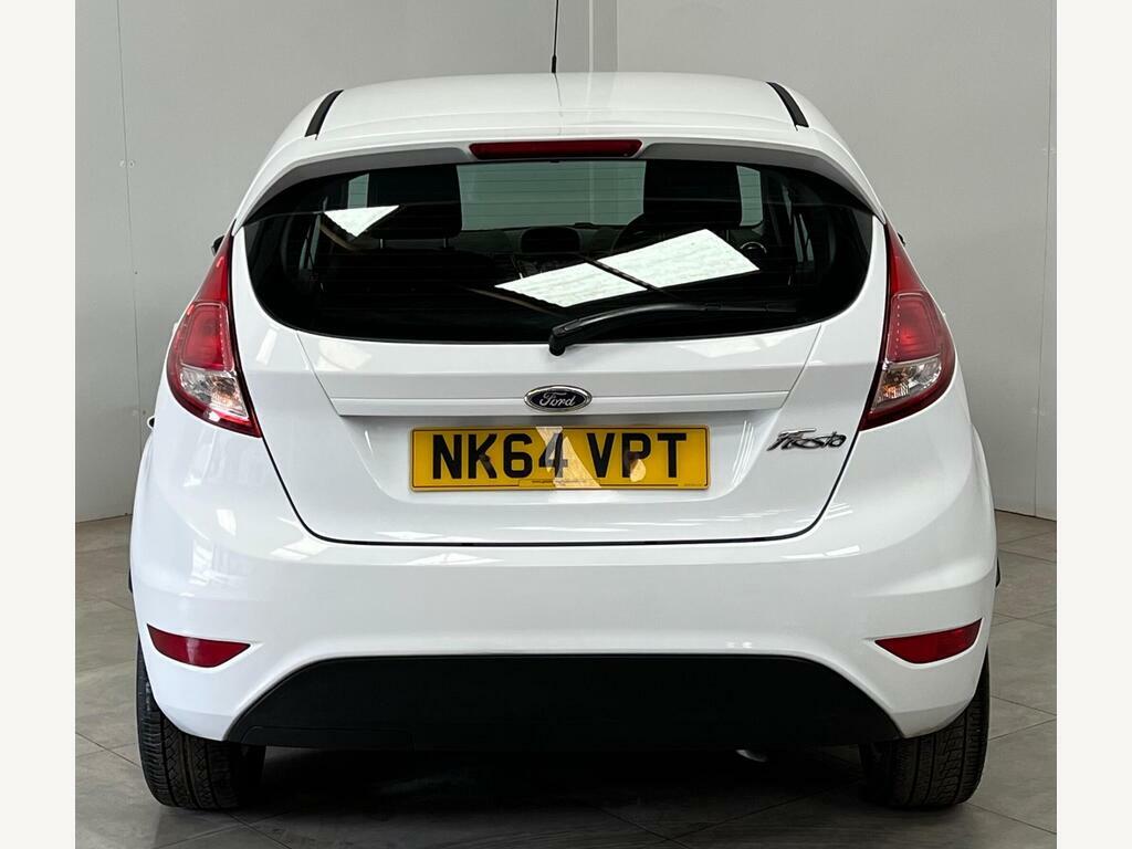 Ford Fiesta 1.25 Zetec Euro 5 NK64VPT White #6