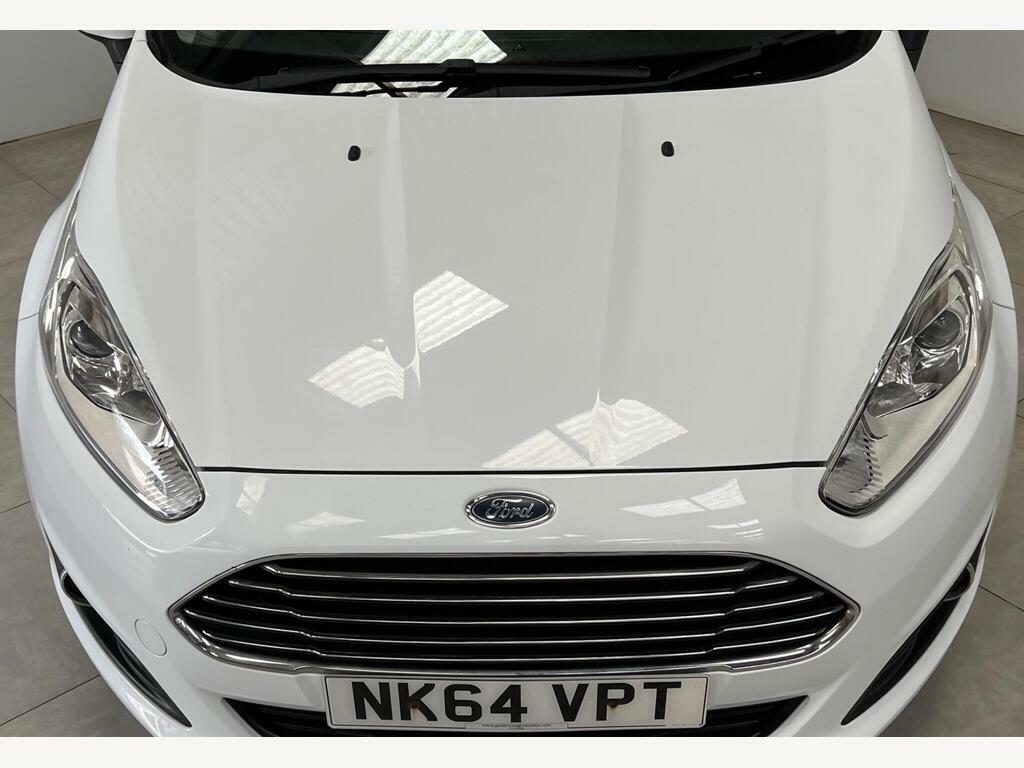 Ford Fiesta 1.25 Zetec Euro 5 NK64VPT White #4