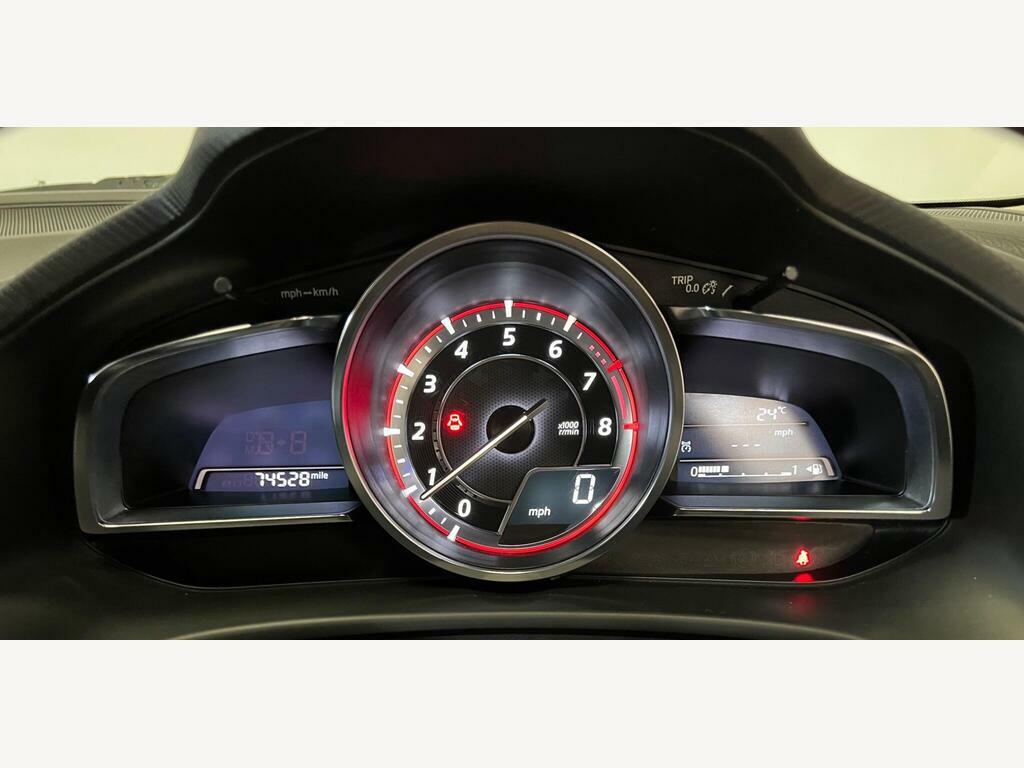 Mazda 3 2.0 Skyactiv-g Sport Nav Euro 5 Ss Black #15
