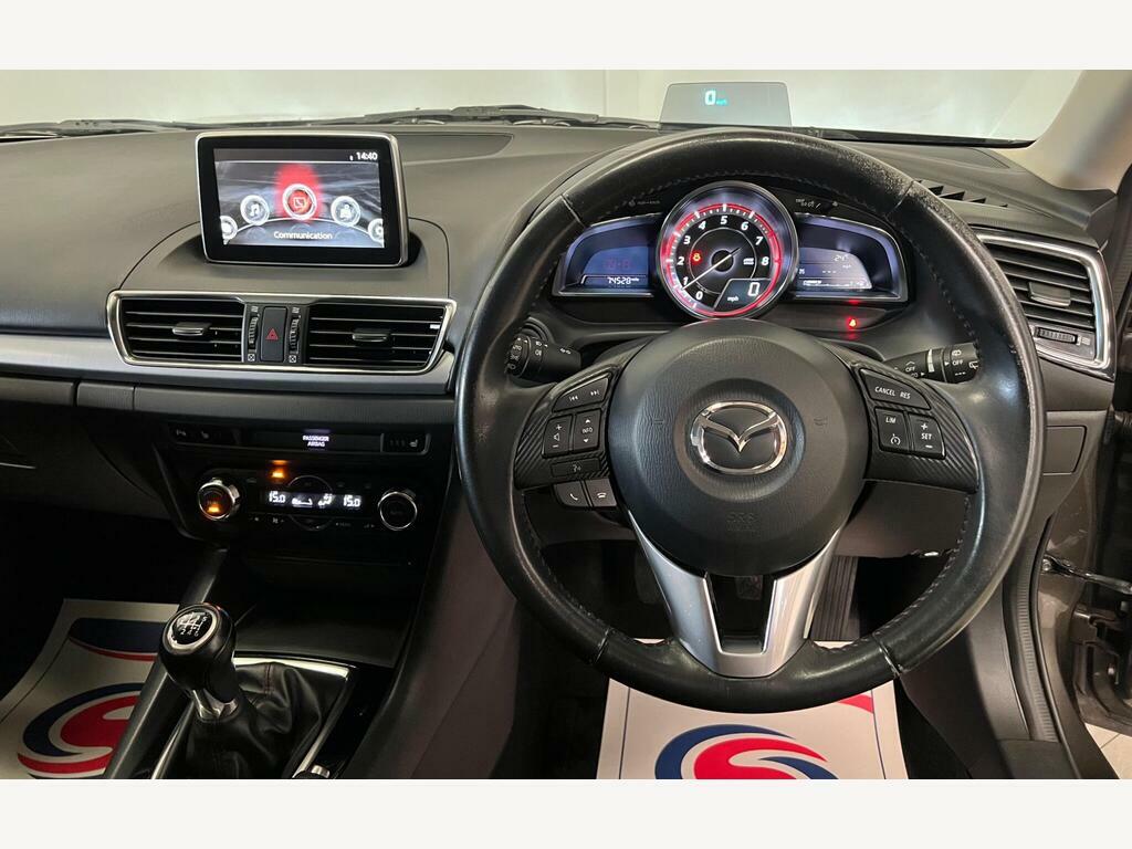 Mazda 3 2.0 Skyactiv-g Sport Nav Euro 5 Ss Black #13