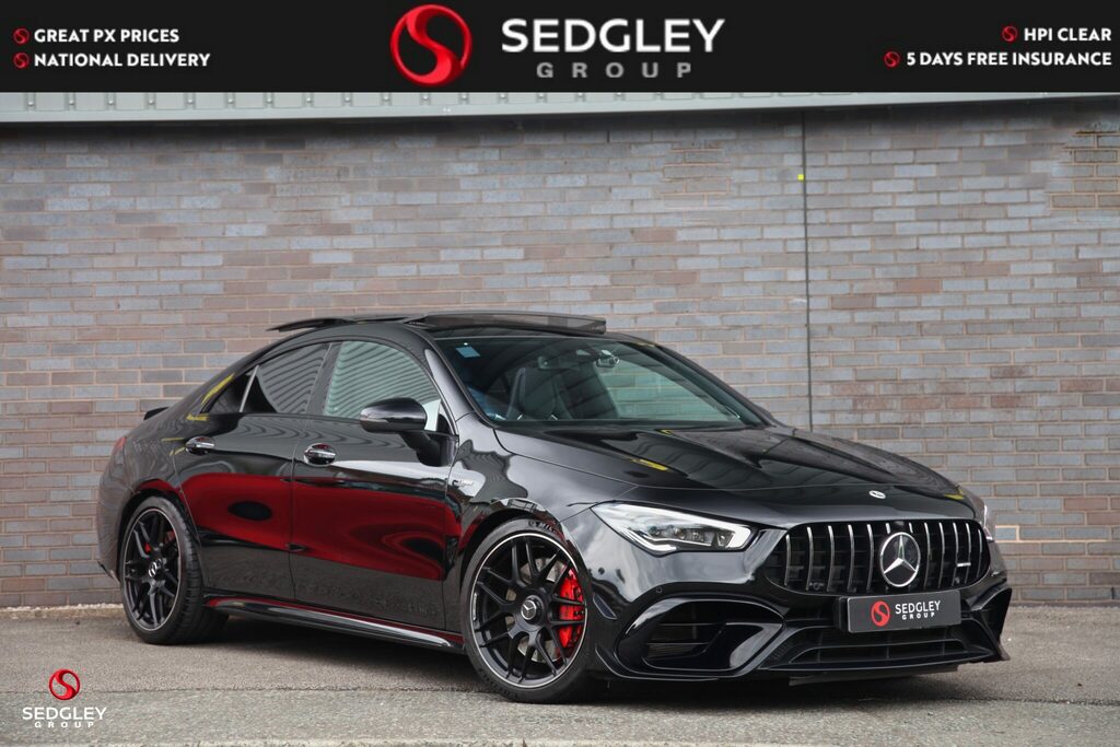 Mercedes-Benz CLA Class 2.0 Cla45 Amg S Plus Coupe 8G-dct 4Matic Black