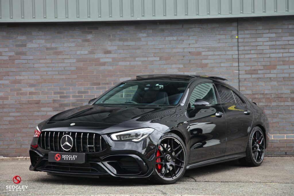 Mercedes-Benz CLA Class 2.0 Cla45 Amg S Plus Coupe 8G-dct 4Matic Black #3